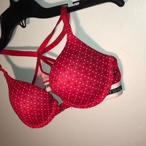 Tommy Hillfiger Red Polkadot Bra